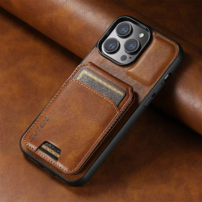 Premium Case en Cuir - Élégance et Protection
