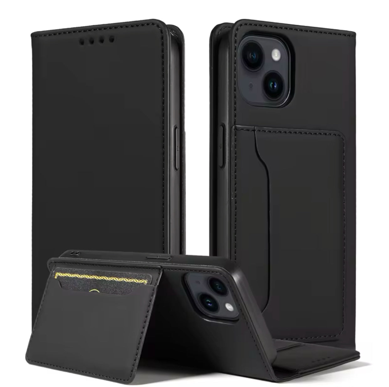 Pochette en Cuir Leather Flip