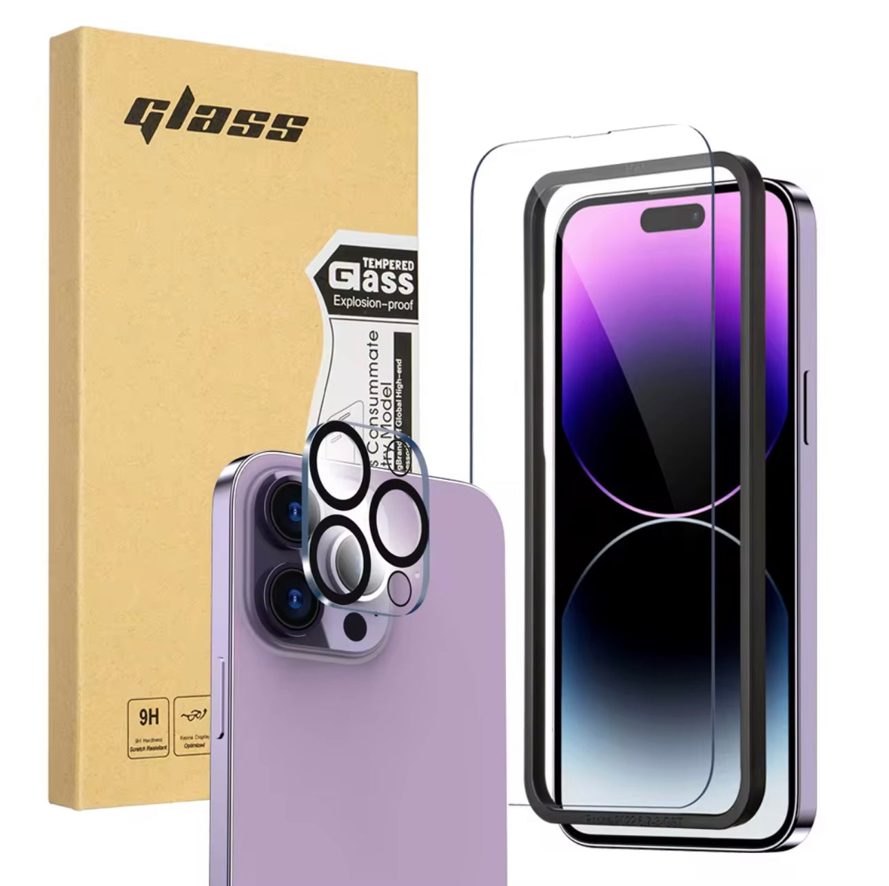 Pack Incassable Fumé + Protection Camera