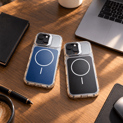 Aura Case — Coque MagSafe transparente avec protection caméra offerte