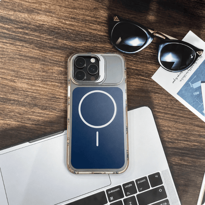 Aura Case — Coque MagSafe transparente avec protection caméra offerte