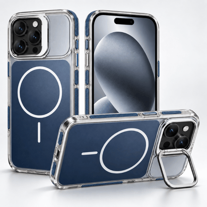 Aura Case — Coque MagSafe transparente avec protection caméra offerte