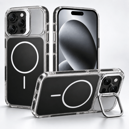 Aura Case — Coque MagSafe transparente avec protection caméra offerte