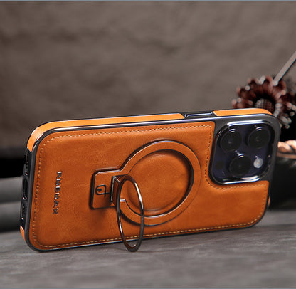 Prestige Case - Coque en cuir premium avec support