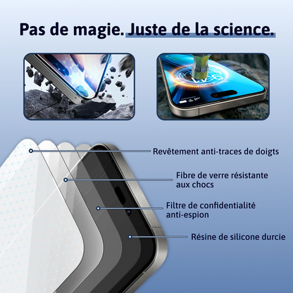 Incassable Screen Armor + Kit de Placement Offert