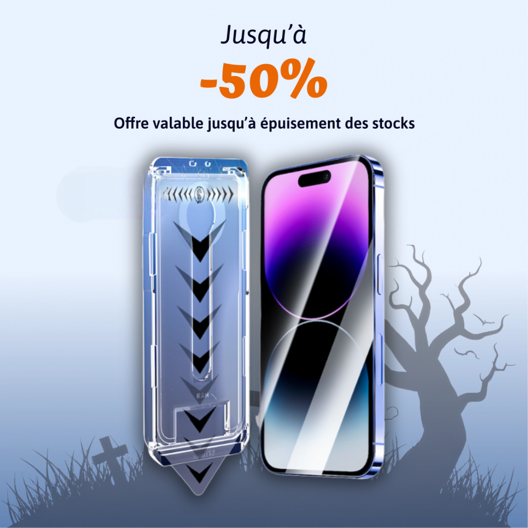 Screen Armor™ – Incassable iPhone & Fumé Anti-Regard